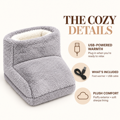 SoleSnug™ | Plush Heated Foot Warmer