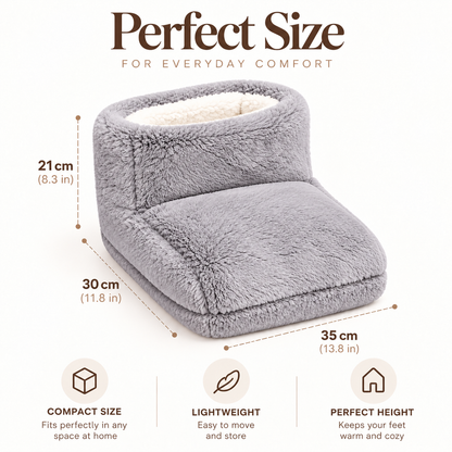 SoleSnug™ | Plush Heated Foot Warmer